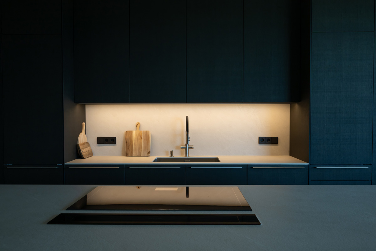 Detalle de la cocina en la reforma de un proyecto en una vivienda unifamiliar en Corona de Bolvir, ejecutado por Blanca Ferrer Estudio.