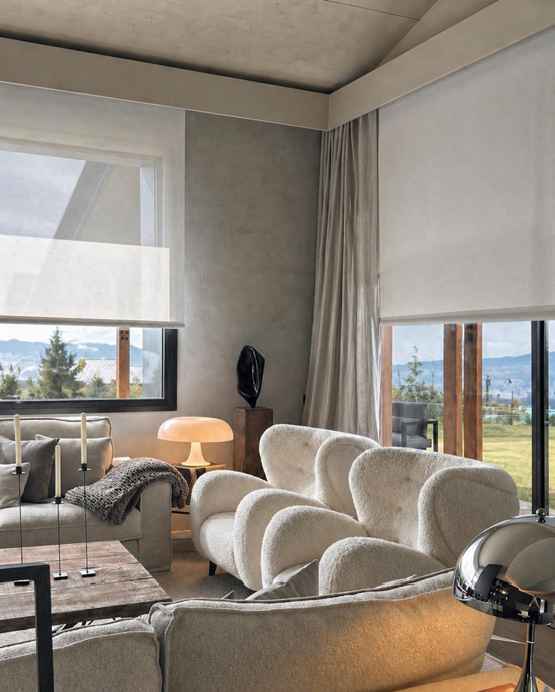 Detalle del salón en un proyecto de reforma e interiorismo en una vivienda rústica hecho por Blanca Ferrer Estudio.